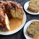 Image for article titled Cafe con Leche Ribbon Cake, a new dessert assembled from past failures